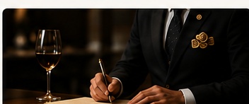 Luxury concierge preparing a guest experience